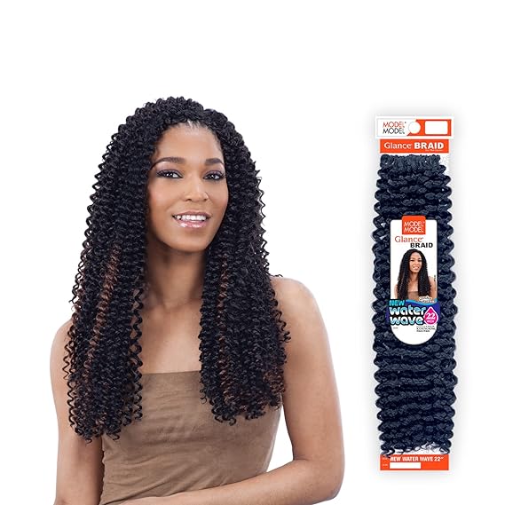 ModelModel Crochet Braids Glance New Water wave 22"