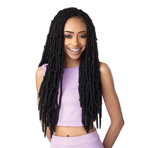 Sensationnel Synthetic Lulutress Crochet Braid - 3X BOMB TWIST 18"