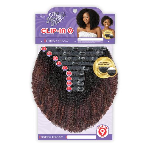 Outre Human Hair Premium Blend Clip-In Big Beautiful Hair Bohemian Curl 14" 9pcs